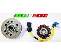 VOLANO COMPLETO DI STATORE GILERA Runner VXR Race / ST 4T E3 200 2006 2007 2008