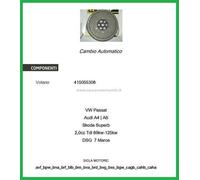 VOLANO LUK CAMBIO AUTOMATICO DSG 7 MARCE AUDI A4 A6 1.9 2.0 TDI