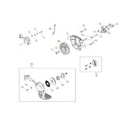 Volano ORIGINALE OLEOMAC decespugliatore potatore BCH 250 S - PPH 250 61460420R