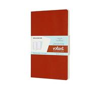 VOLANT JOURNALS LRG RUL CORAL ORANGE AQUA.BLUE NUOVO