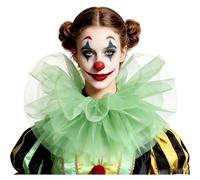 Volant sul collo del costume a cambio rapido | Colletto oversize in tulle trasparente per Halloween, cosplay e abbigliamento teatro
