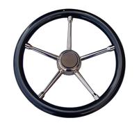 Volante A inox/carbonio 350 mm Sterzo - Timoneria - 1 PZ Osculati - 45.135.04