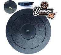 Volante A Vite Nero Opaco Finitura Pulsante Horn Centro Auto Classica E Kit