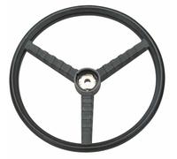 Ama Volante per trattore diametro 395 mm: Volante piatto con coperchio, Conicità C2, Tappo centrale per il fissaggio