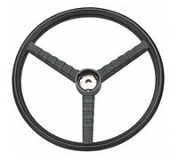 Volante Ama 395 mm C6 Nero con Coperchio Made in Italy