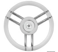 VOLANTE APOLLO IN POLIURETANO E ACCIAIO INOX DA 35 CM UNIVERSALE - 4 COLORI