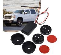 Volante Auto 1 Set ABS Accessori Auto PC Ricevitore Box Rotondo Controllo Ruota