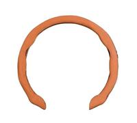 volante auto Coprivolante In Pelle Scamosciata Per Auto Per Toyota Per Camry Per Highlander(Marrone scamosciato)