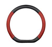 volante auto Per Focus Mk2 Per Fiesta Per Kuga Sostituzione 1 Pz Coprivolante Auto(D rosso)
