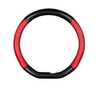volante auto Per Mercedes Per Benz A B C E S Classe GLA GLB GLC GLE GLS GLK CLA CLS CLK Per AMG 1 Pz Coprivolante(Forma a D - Rosso)