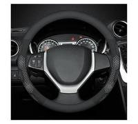 volante auto Per Suzuki Per Ciaz Per Samurai Per Ertiga Accessori Ricambio 1 Pz Coprivolante Auto(O Pelle Bianca)