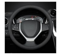 volante auto Per Suzuki Per Grand Vitara Per Baleno Per Ciaz Per Samurai Sostituzione 1 Pz In Pelle Antiscivolo Coprivolante(Stile C nero)
