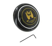 Volante clacson spinta nero e oro Wolfsburg Crest Vw Beetle 1955-59 T1 Split