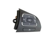 Volante Comando Pulsante Compatibile Con Amarok 2010 2011 2012 2013 2014 Per Sharan Per Caddy 2011-2014 Pulsanti Sul Volante Laterali Per Auto Interruttore(Black right)