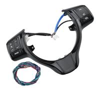 Volante Comando Pulsante Compatibile Con Toyota Per Yaris 2012-2017 Per Verso-S 2012-2014 Interruttori A Pulsante Con Interruttore Di Controllo Audio Sul Volante A Filo(Black)