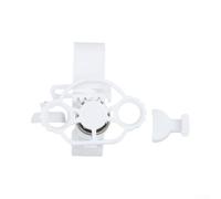 Volante compatto da corsa per PS5 PC per mini volante per pla Materiale 270 Gradi Girare Sim Racing Setup Giallo (bianco)