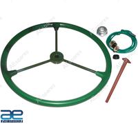 Volante con Clacson Tubo Kit Cavi Per WWII Jeep Willys MB Ford Gpw