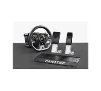 FANATEC Volante, Base e Pedali con Licenza Ufficiale Gran Turismo DD Pro PlayStation® Sim Racing - Volante Polyphony Digital, 5 Nm FluxBarrier Direct Drive, Set di 2 Pedali per PC, PS5, PS4