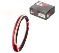 Volante Copri Volante Ø 38x9 CM 15x3,5 Pollici Bianco Nero Rosso per Skoda