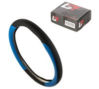 Volante Copri Volante Custodia Ø 38x9 CM 15x3,5 Pollici Nero Blu per di Skoda