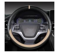 Volante Coprivolante Coprivolante In Microfibra Per Auto Per Hyundai Per Elantra 4 2016-2018 Per Solaris 2017 Per Accent Per Verna 2018 Accessori Auto Interno(Beige)