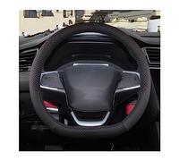Volante Coprivolante Coprivolante Per Auto 9 Colori Accessori Auto In Pelle PU Per Chery Per Tiggo 7 Pro Per Tiggo 7 Plus T15 DR F35 6.0 Coprivolante per Auto (Colore : D shape Black)