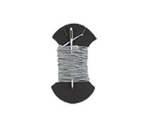 volante Coprivolante in pelle auto Per Ford Per Focus 2 2005 2006 2007 2008 2009 2010 2011 Accessori Nero coprivolante(Black gray thread)