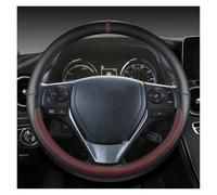 Volante Coprivolante Per Corolla 2013-2017 Per Scion IM 2016 Per Auris 2013-2016 Accessori Per Auto Coprivolante In Pelle PU Accessori Auto Interno(VINO ROSSO)