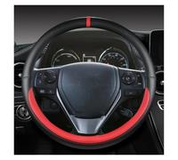 Volante Coprivolante Per Corolla 2013-2017 Per Scion IM 2016 Per Auris 2013-2016 Accessori Per Auto Coprivolante In Pelle PU Accessori Auto Interno(Rosso)