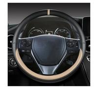 Volante Coprivolante Per Corolla 2013-2017 Per Scion IM 2016 Per Auris 2013-2016 Accessori Per Auto Coprivolante In Pelle PU Accessori Auto Interno(Beige)