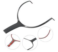 Volante Cover 1pc ABS Carbonio Raffreddamento Design Diagonale Trama Modello