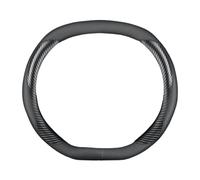 Volante Cover In Per Ford Per PUMA 2024 2025 Accessori Per Interni Auto Antiscivolo Coprivolante In Pelle Per Auto(Q C)