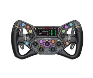 Volante da corsa Moza KS PRO 300mm Carbonio Display 2.99'' RGB Magnetico