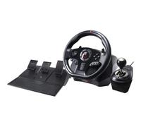 SUBSONIC Superdrive Gs850-X Racing Volante con leva del cambio manuale, 3 pedali, levette del cambio per Xbox Series X/S, Ps4, Xbox One