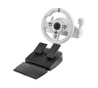 VOLANTE DA GIOCO MARS GAMING MWHRSXONE Acceleratore e freno Multi-platform White, Compatibile con: Multi piattaforma
