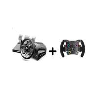 VOLANTE DA SIMULAZIONE THRUSTMASTER TGT, Sì, set di 3 pedali T3PA-GT II incluso, Multipiattaforma, Nero, Compatibile con: Multi piattaforma