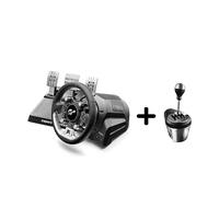 VOLANTE DI SIMULAZIONE CON LEVA THRUSTMASTER TGT II, Pedaliera a 3 pedali, PlayStation 5, Nero, Compatibile con: PlayStation 5
