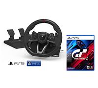 Volante e Pedali Licenza Sony PlayStation 5 [Nuovo Modello Compatibile PS5] + Gran Turismo 7