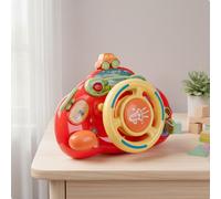 Volante Giocattolo Musicale Gioco Educativo Simulatore di Guida per Bambini