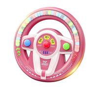 Volante Giocattolo per Bambini Con Controller Giocattolo di Guida con e | Volante di Guida Simulata Per Bambini e Bambine, Sedile Posteriore, Interno, Esterno, in Macchina