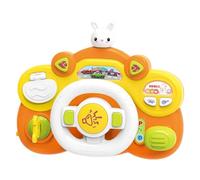 Volante Giocattolo - Plastica Resistente, Volante Sonoro, Luci LED | Volante Interattivo Per Bambini Con Suoni Realistici E Luci Colorate Per Imparare A Guidare Giocando A Casa Scuola Viaggio In Auto