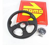 Volante in carbonio MOMO CB JET pelle nera 320 mm prodotto 32BK0B J-1 nuovo