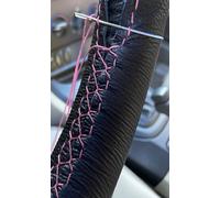 Volante IN Pelle Nera Cover per DAF Cf 1997 2002 Scelta Punto