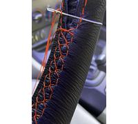 Volante IN Pelle Nera Cover per Mercedes Benz 906 2013 2018 Scelta Punto