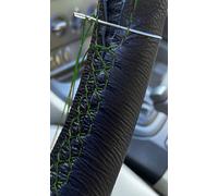 Volante IN Pelle Nera Cover Per VW Sharan 2015 2019