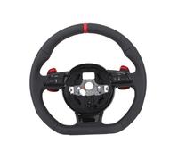 Volante in pelle semiperforato RS Volant Lenkrad compatibile con Audi A6 A7 A4 B8 B8.5 B9 S3 S4 S5 S6 C7 Q8 RS3 RS6