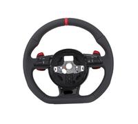Volante in pelle semiperforato RS Volant Lenkrad compatibile con Audi A6 A7 A4 B8 B8.5 B9 S3 S4 S5 S6 C7 Q8 RS3 RS6
