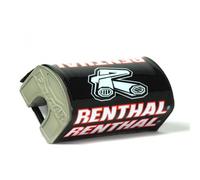 VOLANTE IN SPUGNA FATBAR NERO/ROSSO CON LOGO RENTHAL