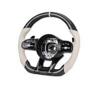 Volante Lenkrad in pelle e carbonio compatibile con Benz C250 W164 W177 GLK GLC63 GLS X167 GLC GLE Coupe compatibile con AMG