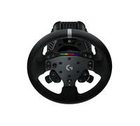 Logitech G RS50 System, set da corsa di simulazione a 3 pezzi: base volante per RS50 con trasmissione diretta da 8 Nm, RS Wheel Hub con 13 pulsanti e RS Round Wheel da 28 cm - PS5/PS4/PC - Nero